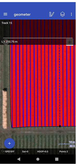 geometer SCOUT precision farming, gps area calculator, gps distance meter, gps area measure app, gps field area measure, land area measurement, vegetation maps, NDVI index, agro scouting, soil research, soil chemical analysis